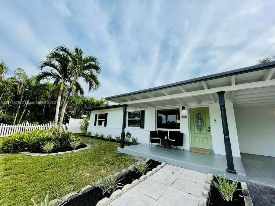 Villa Tropical Oasis House Private Pool Family Yard Fort Lauderdale Exterior foto